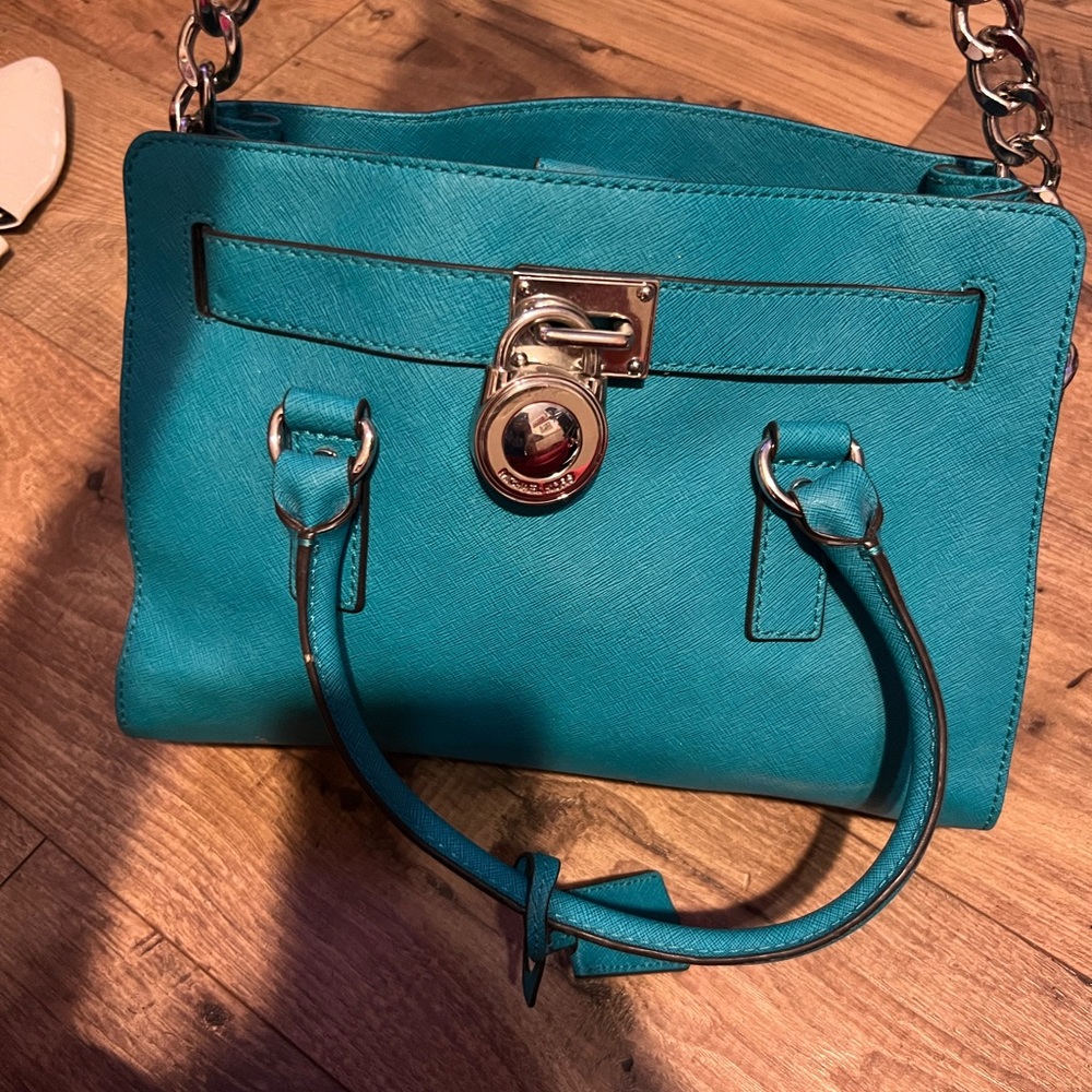 Michael Kors Teal Hamilton